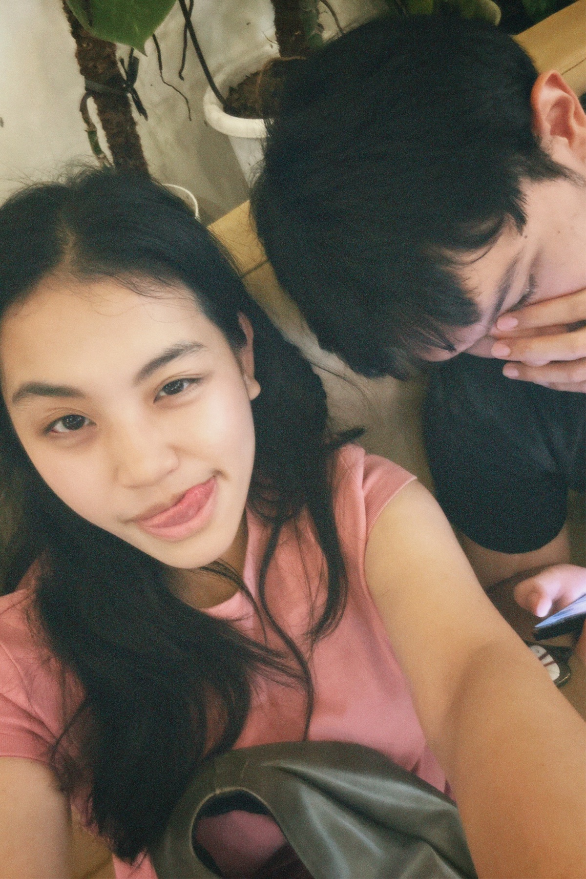 Our first selfie together at Momiji